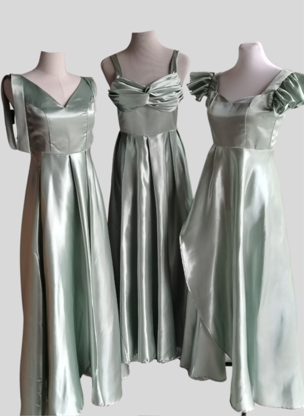 Sage Green Bridesmaid Dresses