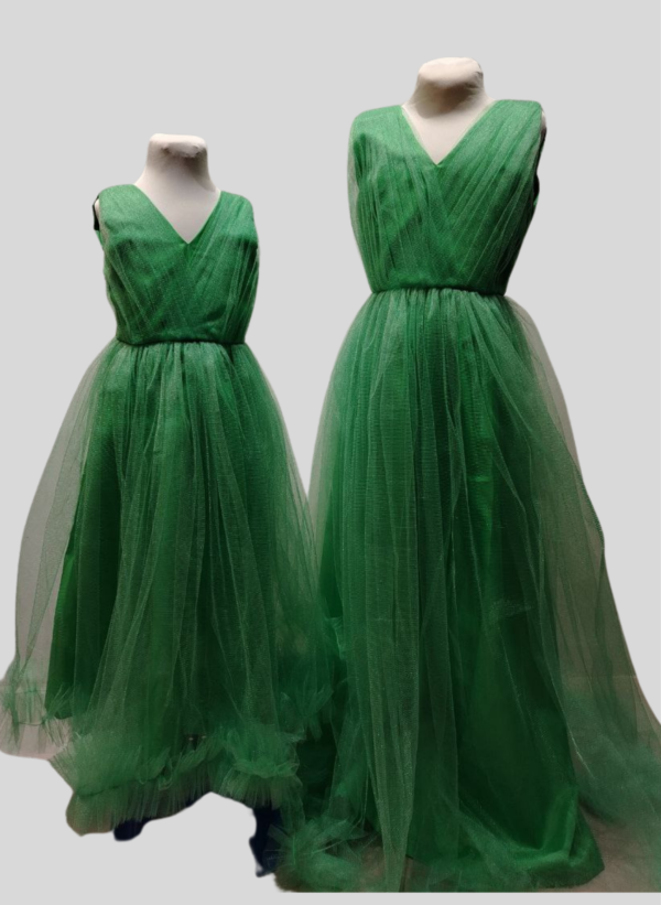 Sage Green Tulle Flower Girls