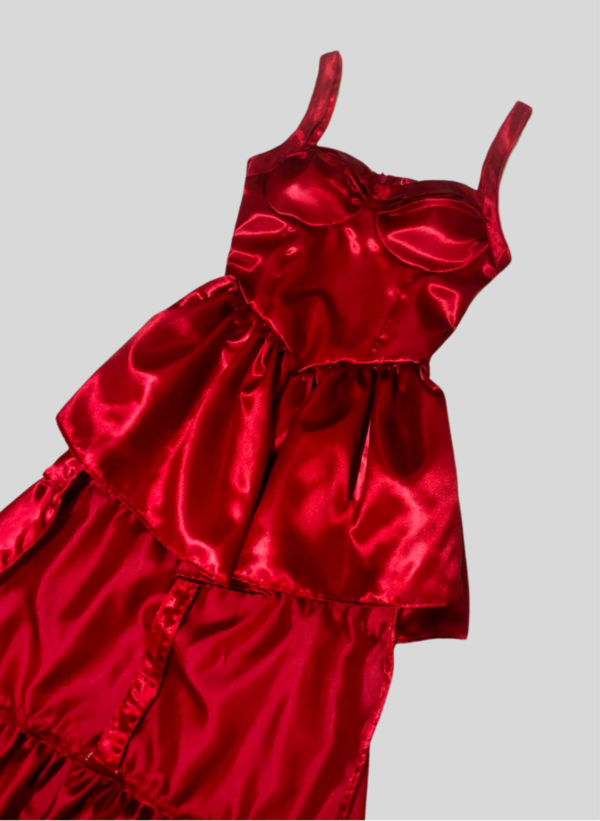 Vien Bustier Layered Dress